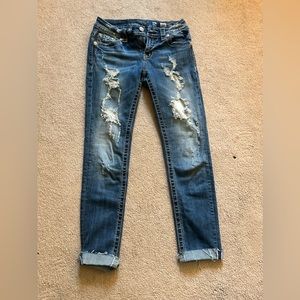 Miss Me cropped jeans